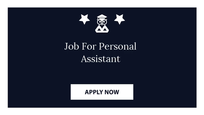 Job For Personal Assistant
