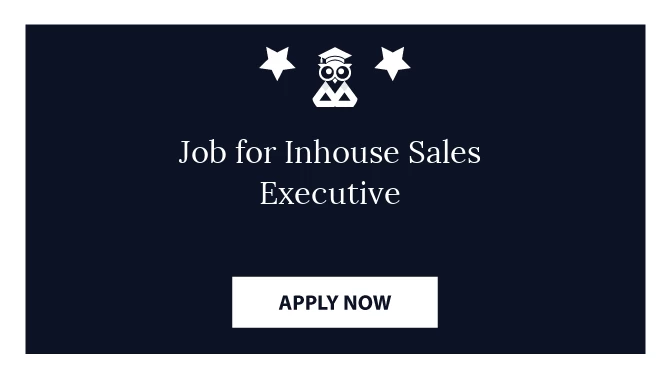 Job for Inhouse Sales Executive