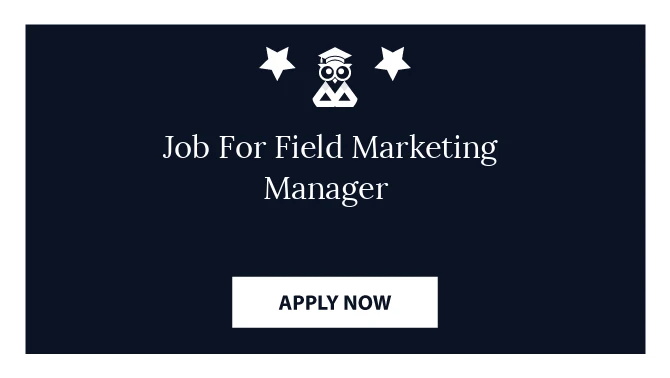 Job For Field Marketing Manager 