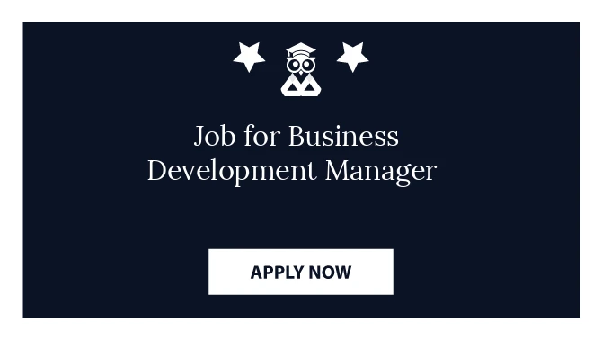 Job for Business Development Manager 