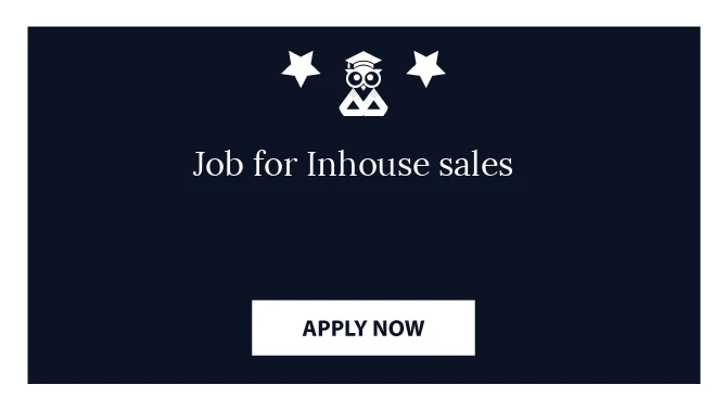 Job for Inhouse sales 