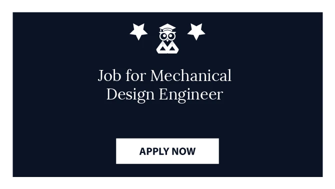 Job for Mechanical Design Engineer
