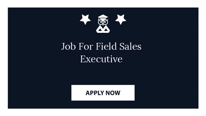 Job For Field Sales Executive