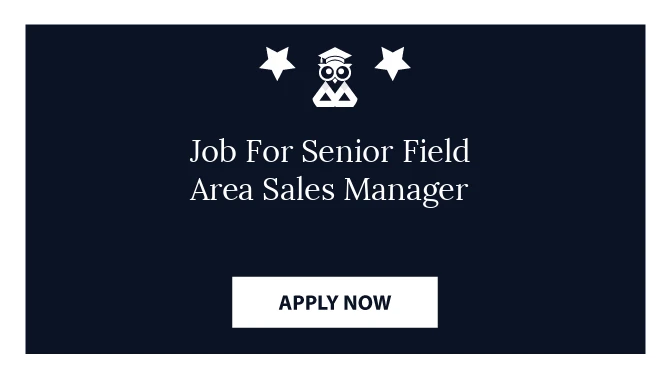 Job For Senior Field Area Sales Manager