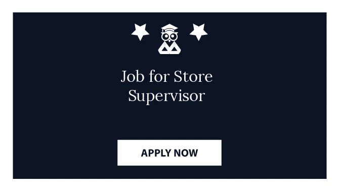 Job for Store Supervisor