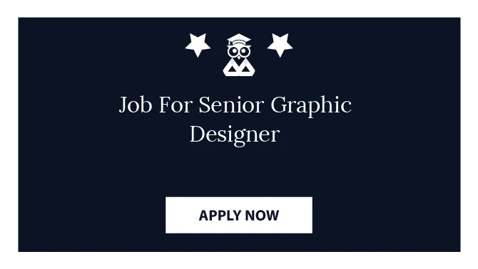 Job For Senior Graphic Designer