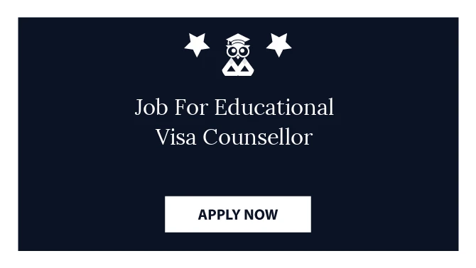Job For Educational Visa Counsellor
