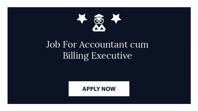 Job For Accountant cum Billing Executive