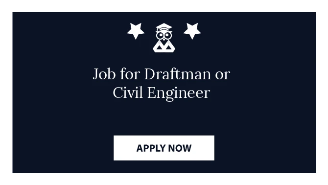 Job for Draftman or Civil Engineer