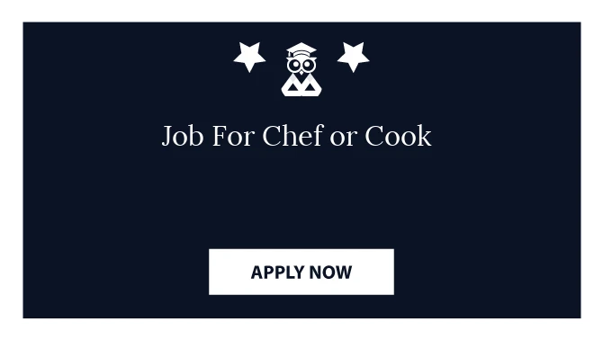 Job For Chef or Cook