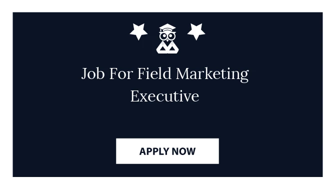 Job For Field Marketing Executive