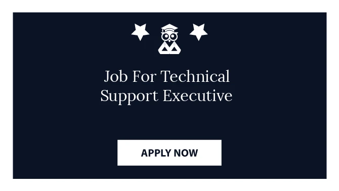 Job For Technical Support Executive