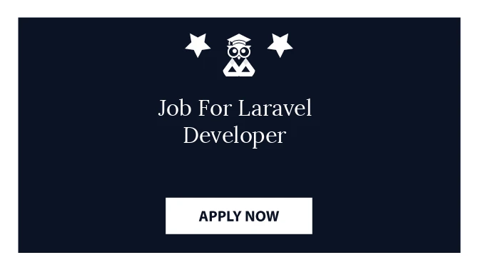 Job For Laravel Developer