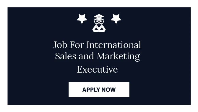 Job For International Sales and Marketing Executive
