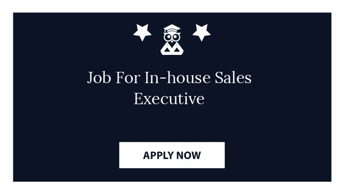 Job For In-house Sales Executive