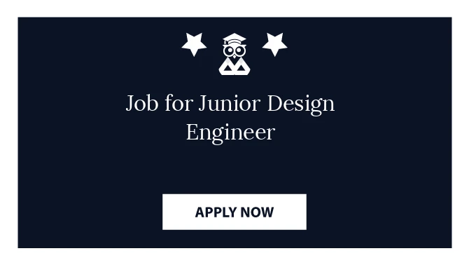 Job for Junior Design Engineer