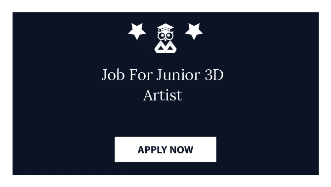 Job For Junior 3D Artist