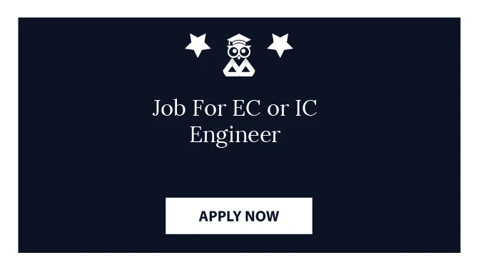 Job For EC or IC Engineer