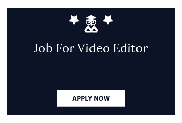 Job For Video Editor