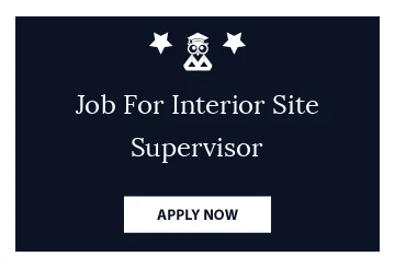 Job For Interior Site Supervisor