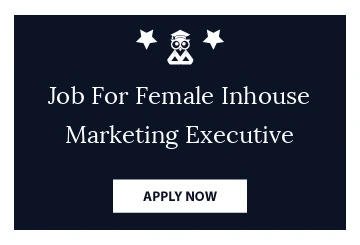Job For Female Inhouse Marketing Executive