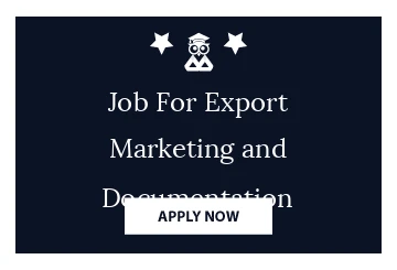 Job For Export Marketing and Documentation