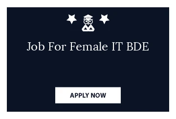 Job For Female IT BDE