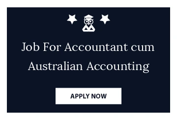 Job For Accountant cum Australian Accounting