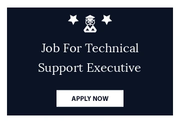 Job For Technical Support Executive