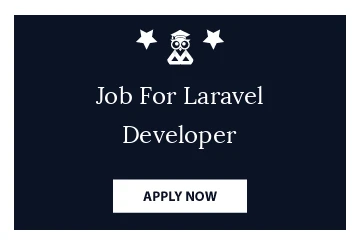 Job For Laravel Developer