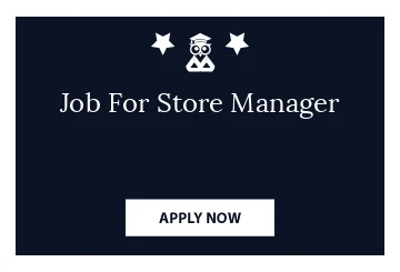 Job For Store Manager