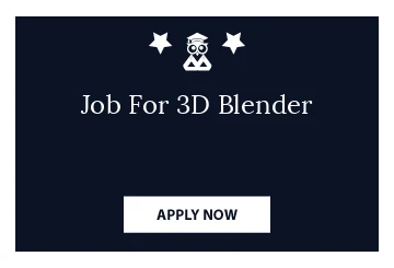 Job For 3D Blender