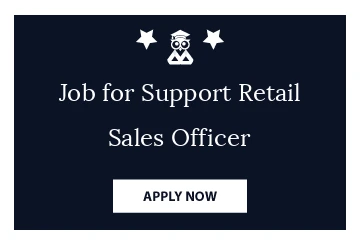 Job for Support Retail Sales Officer