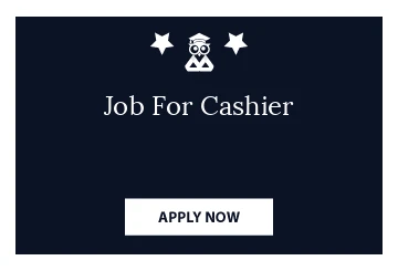 Job For Cashier