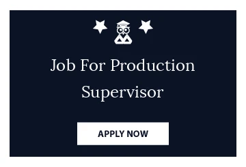 Job For Production Supervisor