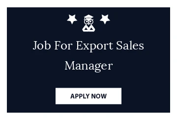 Job For Export Sales Manager