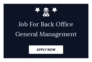 Job For Back Office General Management