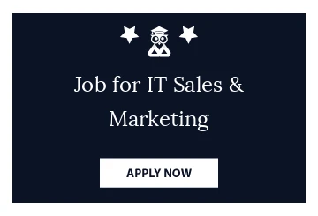Job for IT Sales & Marketing