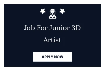 Job For Junior 3D Artist